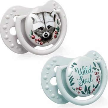 LOVI dynamisk silikonesut Wild Soul 0-3 mdr 2 stk dreng