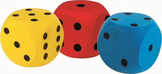 Androni Blød terning - størrelse 10 cm, rød