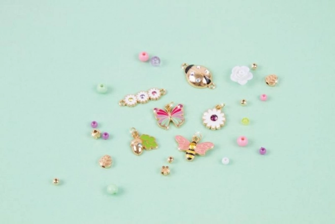 Sæt til at lave armbånd med Swarovski-krystaller