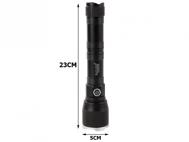 Bailong militær taktisk lommelygte med Cree LED XHP160