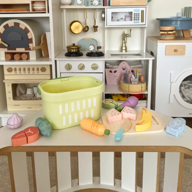 Træsæt til madskæring Tooky Toy