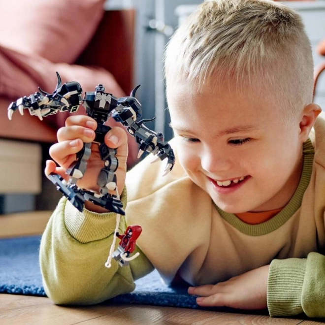 LEGO® Marvel 76276 Venom i robotrustning vs. Miles Morales