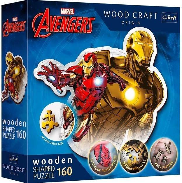 Træpuslespil MARVEL Heroes 160 brikker