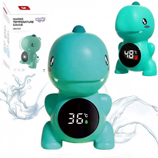 Børnetermometer til vand i dinosaurform