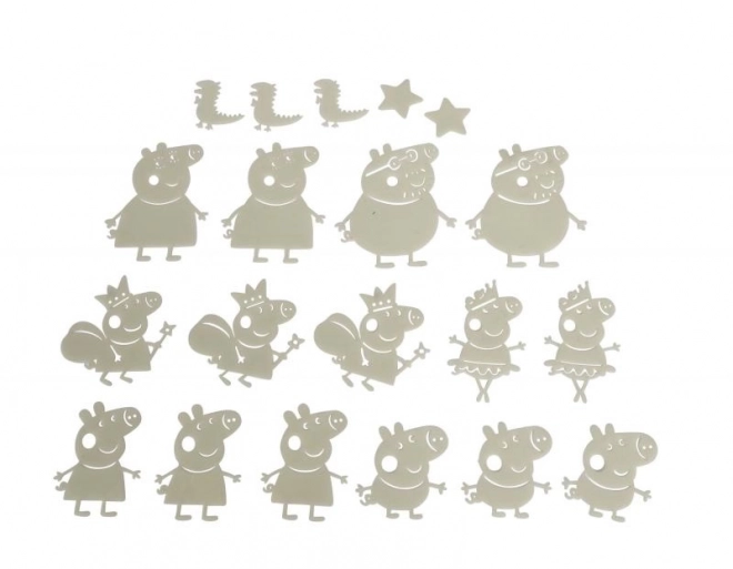 Peppa Pig lysende figurer