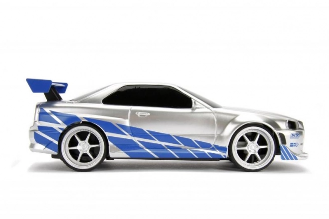 Hurtig og rasende RC bil Nissan Skyline 1:24