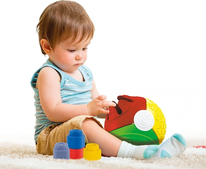 CLEMENTONI SOFT CLEMMY Indse6t Sensorisk Bold med Klodser