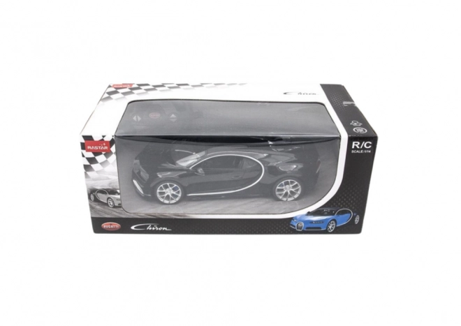 Fjernbetjening RC Bugatti Chiron 1:14 sort
