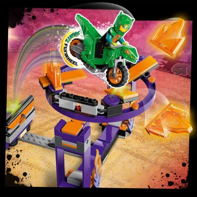 Kaskaderudfordring med rampe og ring LEGO City Stuntz