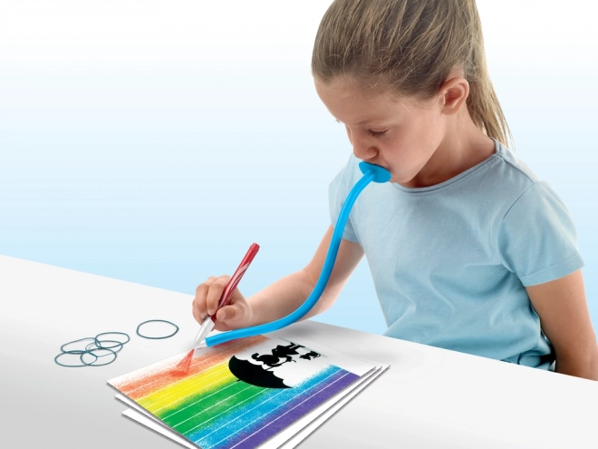Sæt med blæsepenne Maped String'Art Blowpen