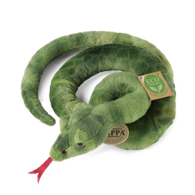 Plys slange grøn 90 cm ECO-FRIENDLY