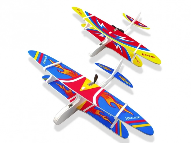 Polystyren flyvende fly med USB-motor