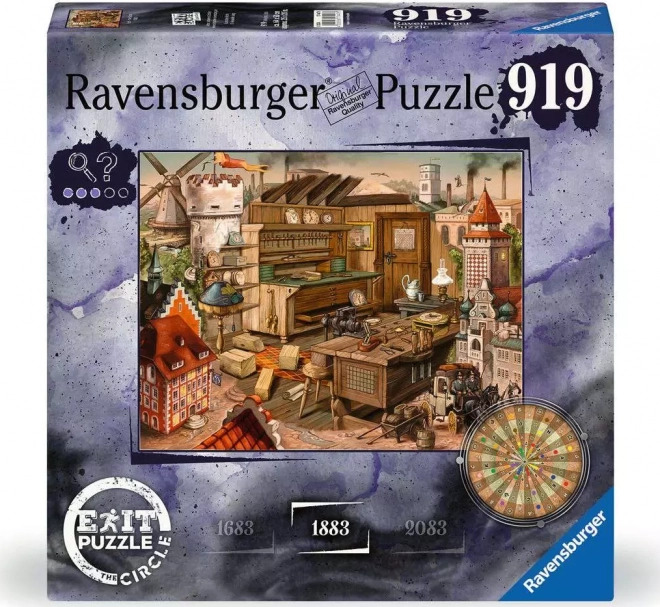 EXIT Puzzle - Cirklen Ravensburg 1883 919 brikker