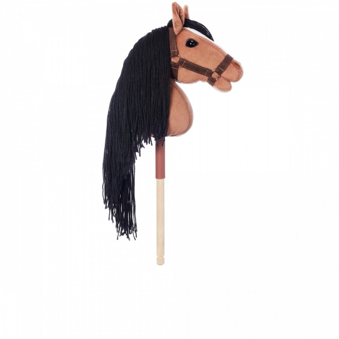 Hest på pind Hobby Horse HOPPIHORSE mørkebrun