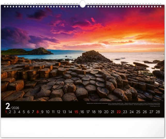Vægkalender Landskaber 2026