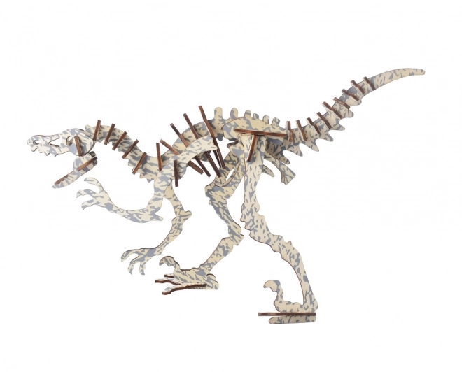 Woodcraft Træ 3D puslespil Peinonychus