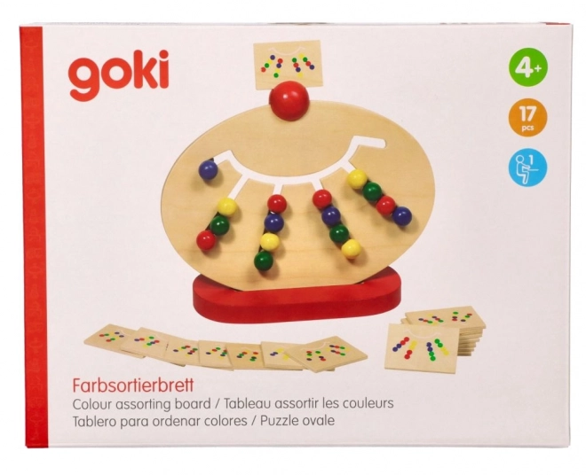 Oval til farvesortering Goki