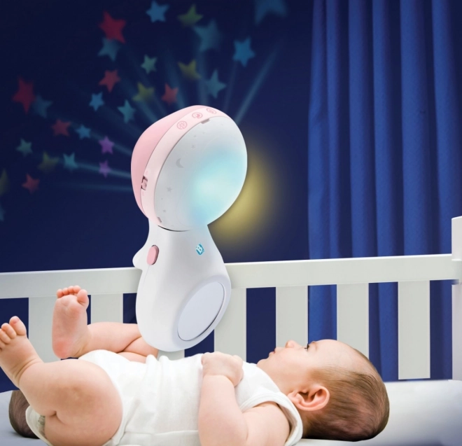Stjerneprojektor og natlampe