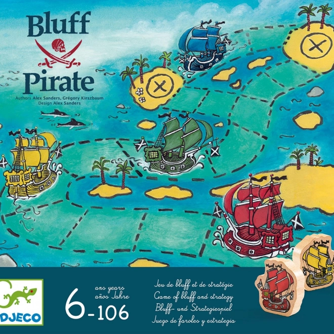 Bluf med pirater Djeco