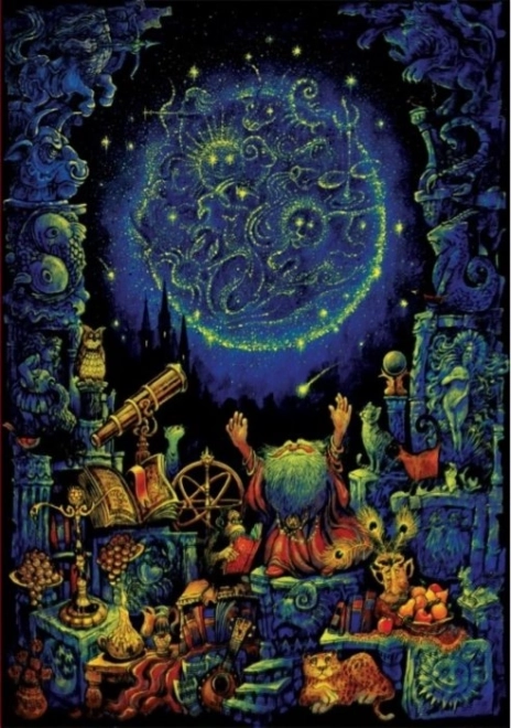 Lysende puslespil Astrologi 1000 brikker