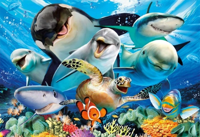 Educa Puslespil Underwater Selfie 500 Brikker