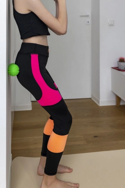 Sort duoball massage rulle