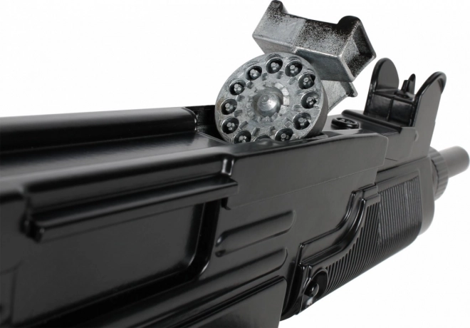 Maskinpistol metal sort 12 skud