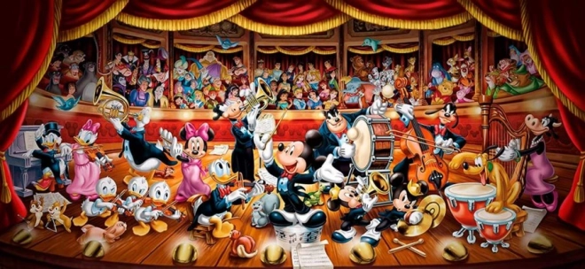 Disney Orkester puslespil med 13200 brikker