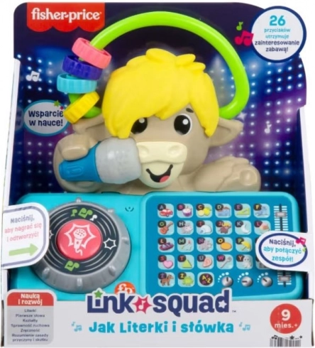 Interaktivt legetøj Jak bogstaver og ord Link Squad fra Fisher-Price