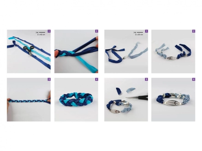 Kreativt sæt - armbånd 5 stk