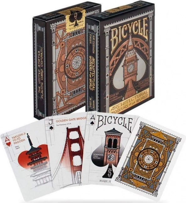 BICYCLE Architectural Wonders spillekort