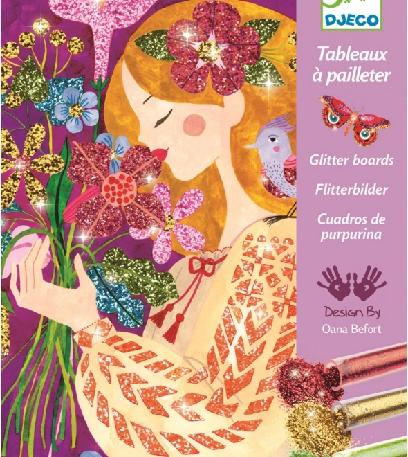 Glimtende blomsterpiger fra Djeco
