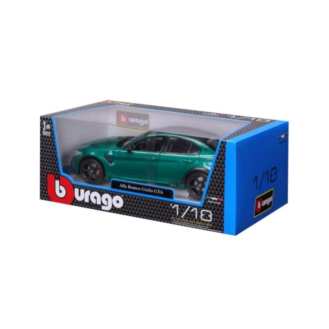 Bburago 1:18 Plus - Alfa Romeo Giulia GTA - Grøn
