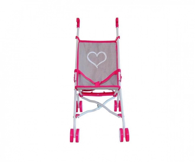 Barnevogn til dukker Milly Mally Julia Prestige Pink