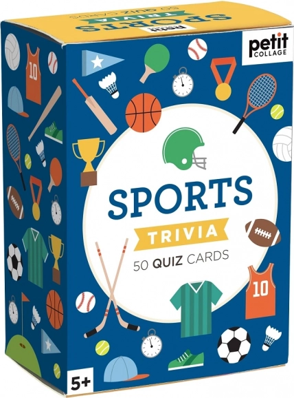 Petit Collage Sportsquiz for børn