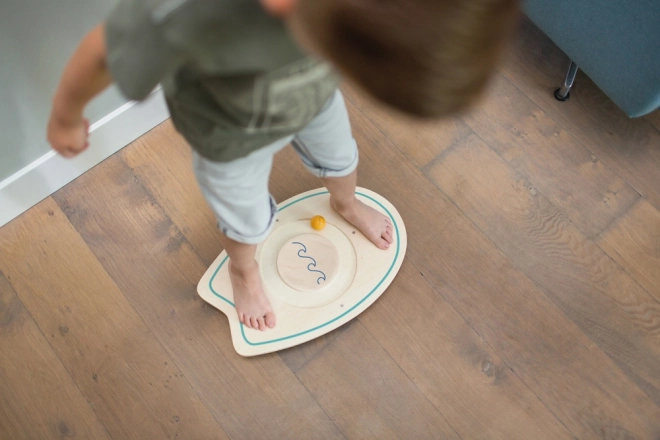 Balancerende surfbræt