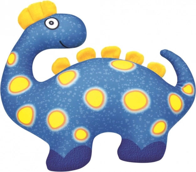 Plys dinosaurus blå 33 cm