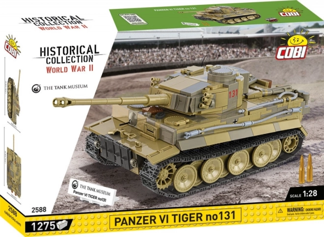 Modeltanken Panzer VI Tiger 131 fra The Tank Museum