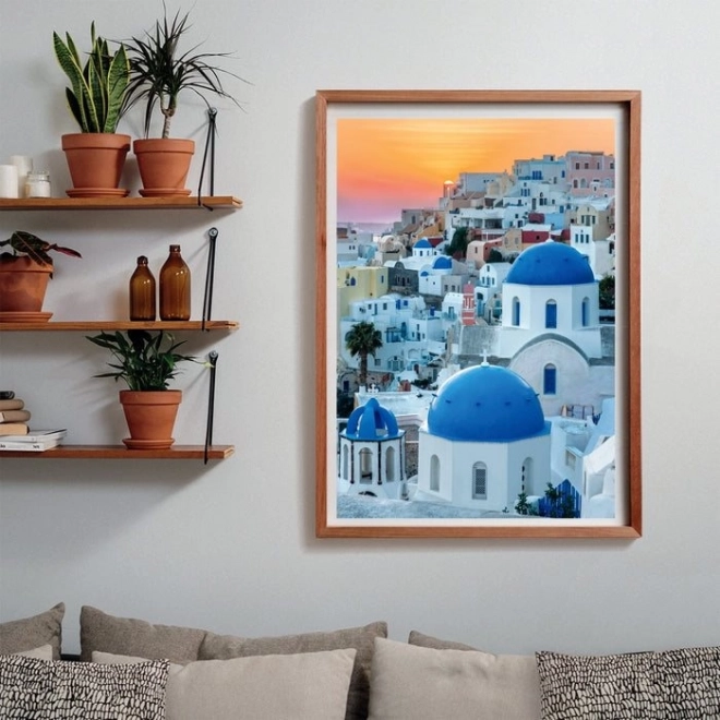 CLEMENTONI Puslespil Santorini 1000 brikker