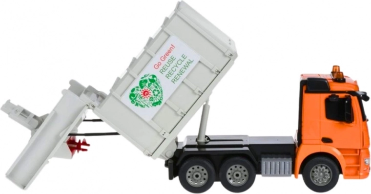 Realistiske funktioner på skraldebilen