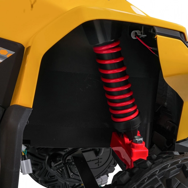 Firehjulet Fast Wheel – Gul