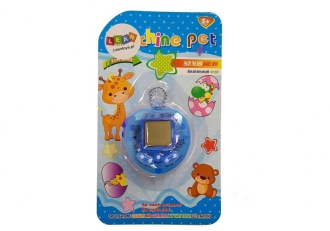 Elektronisk Tamagotchi-spil Blå med kort kæde
