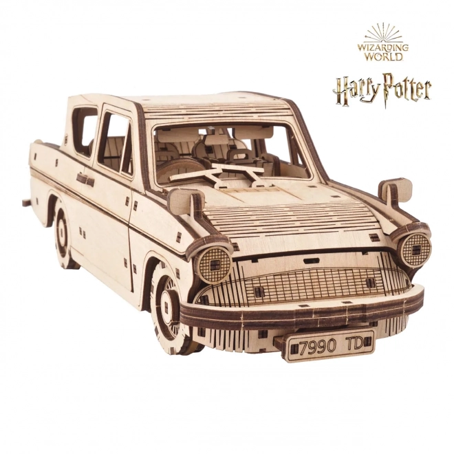 Ugears 3D træmaskinpuslespil Harry Potter Flyvende Ford Anglia