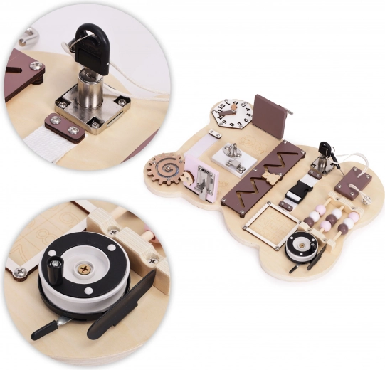 Optrækker med håndsving og flere aktiviteter