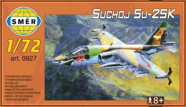 Model af fly Suchoj Su-25K
