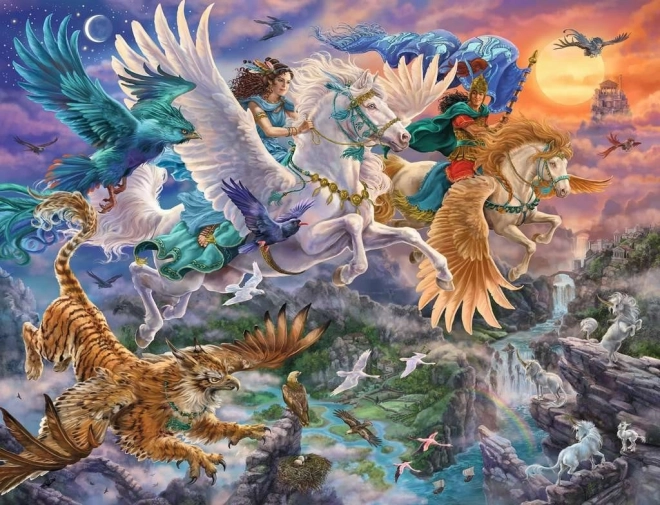 Puslespil 2000 brikker – Fantasi Pegasus RAVENSBURGER