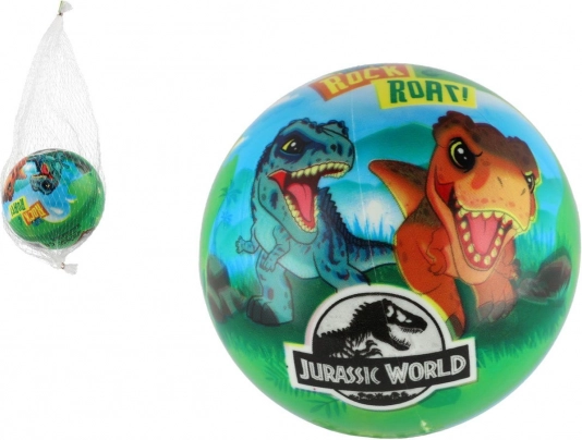 oppustelig bold med dinosaurer 14 cm