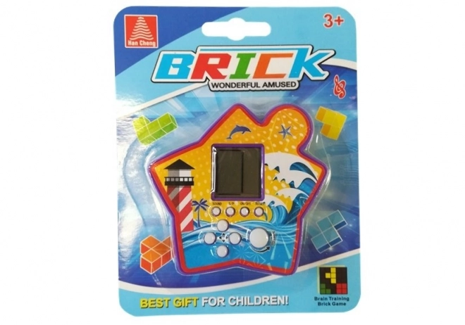 Lomme Elektronisk Spil Tetris Lilla