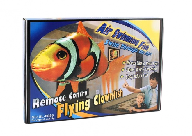 Fjernstyret R/C Klovnefisk Orange Flyvende Ballon