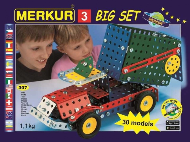 Merkur 3 30 modeller - 307 dele